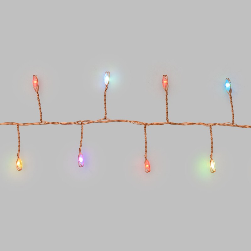 Catena di luci di Natale con 500 microled multicolor | Lotti