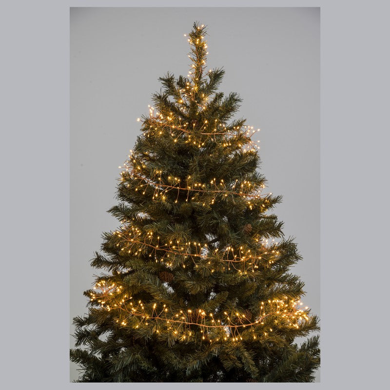 Festone 600 LED Caldo Lotti