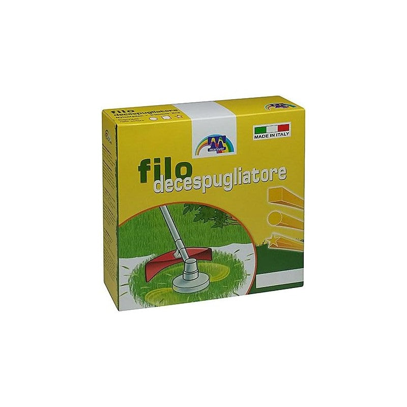 Filo decespugliatore quadro 2,4mm