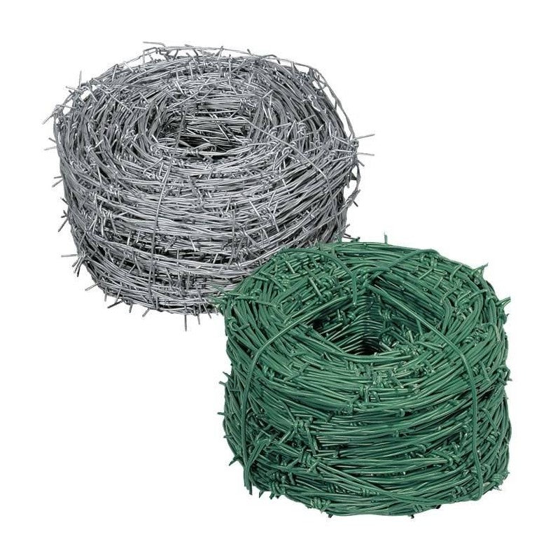 Filo spinato Zincato / Plastificato per recinzioni