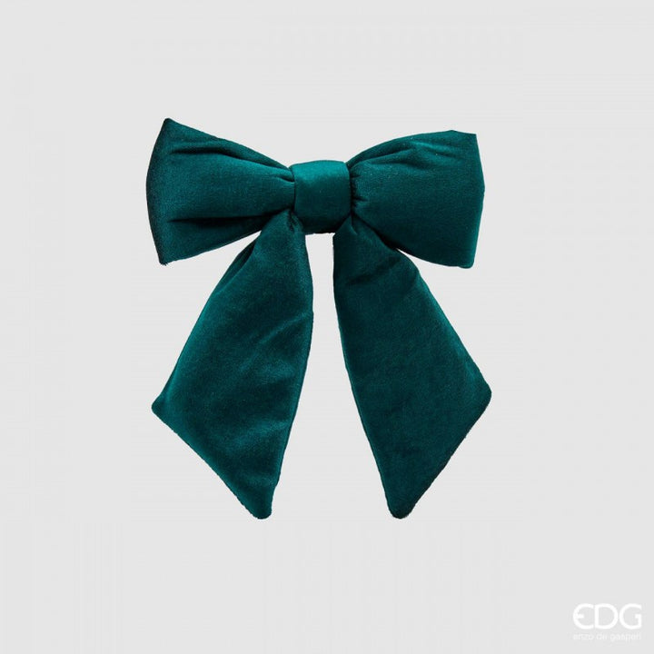 Fiocco in velluto verde | EDG
