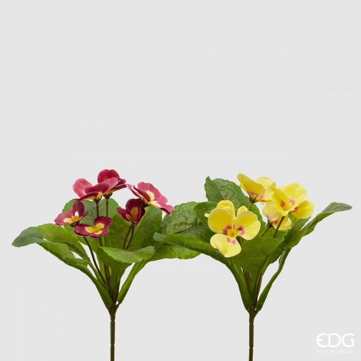 Fiore artificiale Primula 28h cm EDG