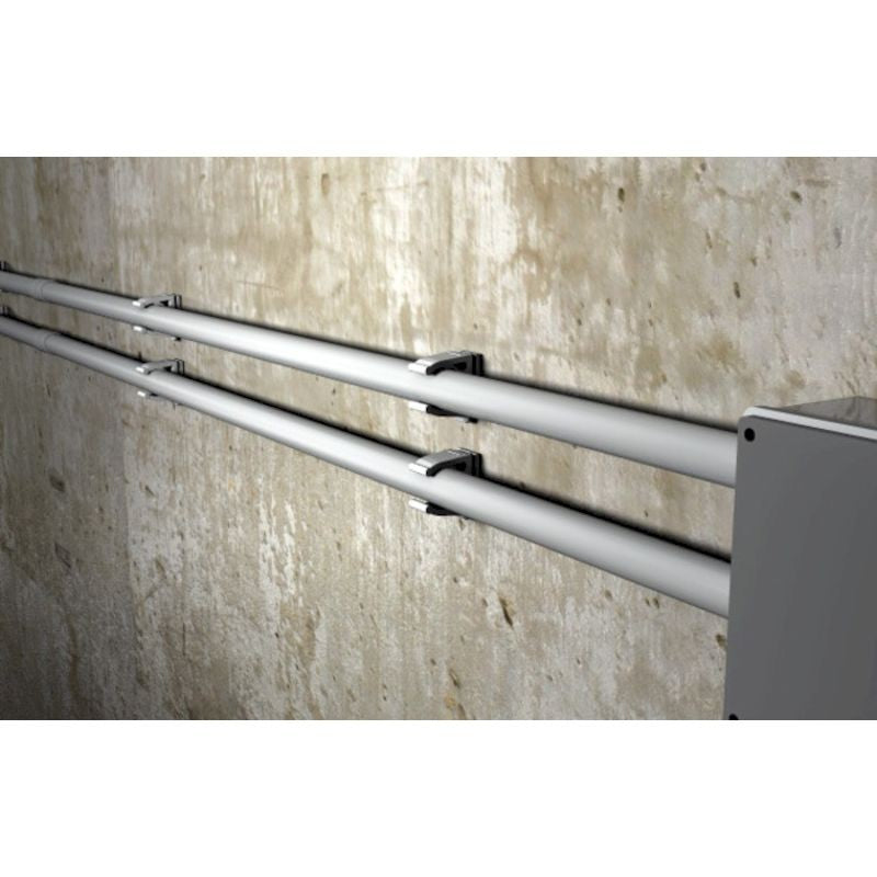 Fissatubi a collare aperto