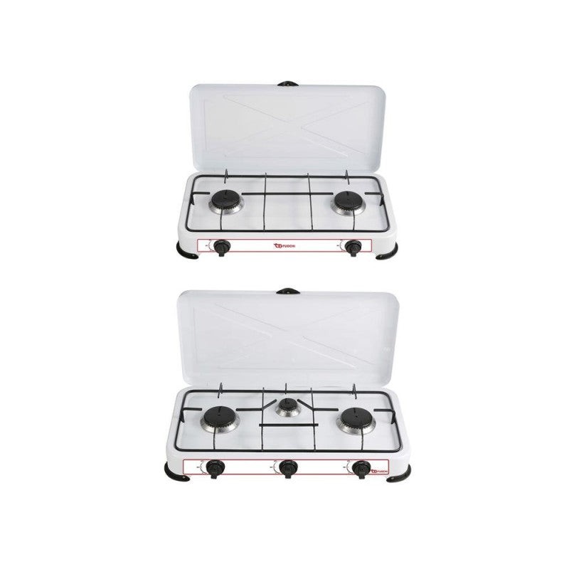 Fornello a gas a 2 o 3 fuochi