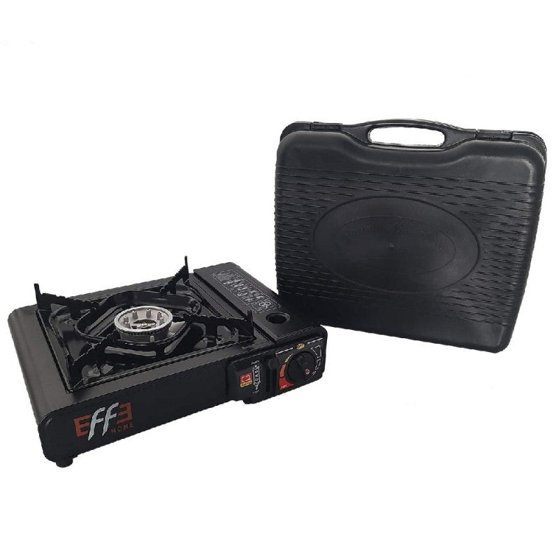 Fornello a gas da campeggio in valigetta