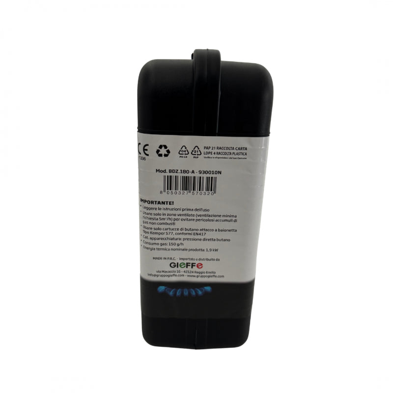 Fornello a gas da campeggio in valigetta