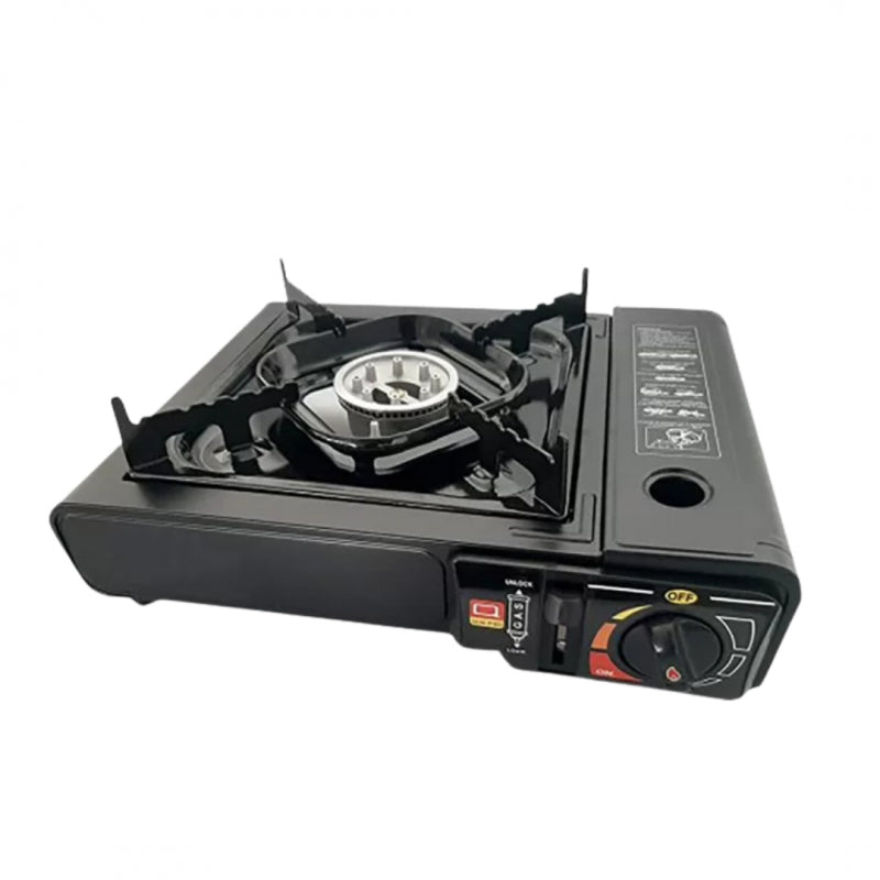 Fornello a gas da campeggio in valigetta