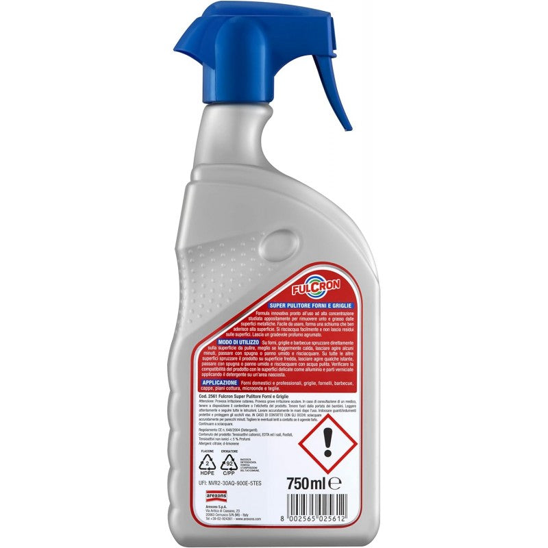 Fulcron Super Pulitore Forni/griglie 750ml