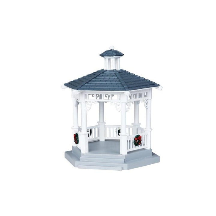 Gazebo con decorazioni natalizie - Lemax