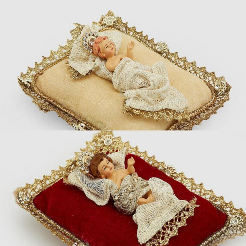 Gesu Bambino con Cuscino 14x12 | EDG