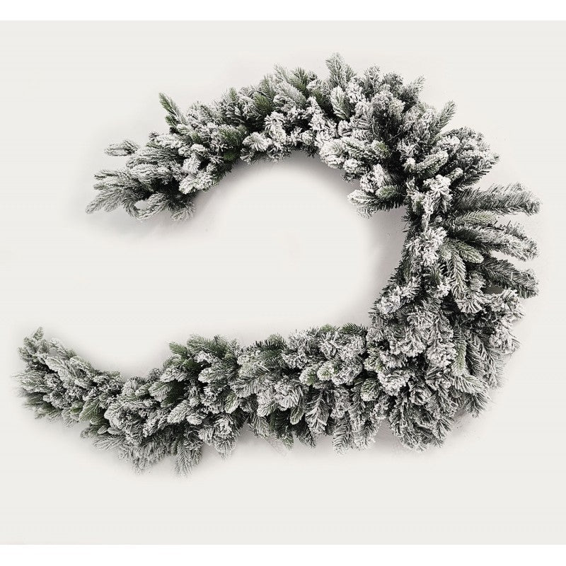 Ghirlanda natalizia innevata da 270 cm Margot | Xone