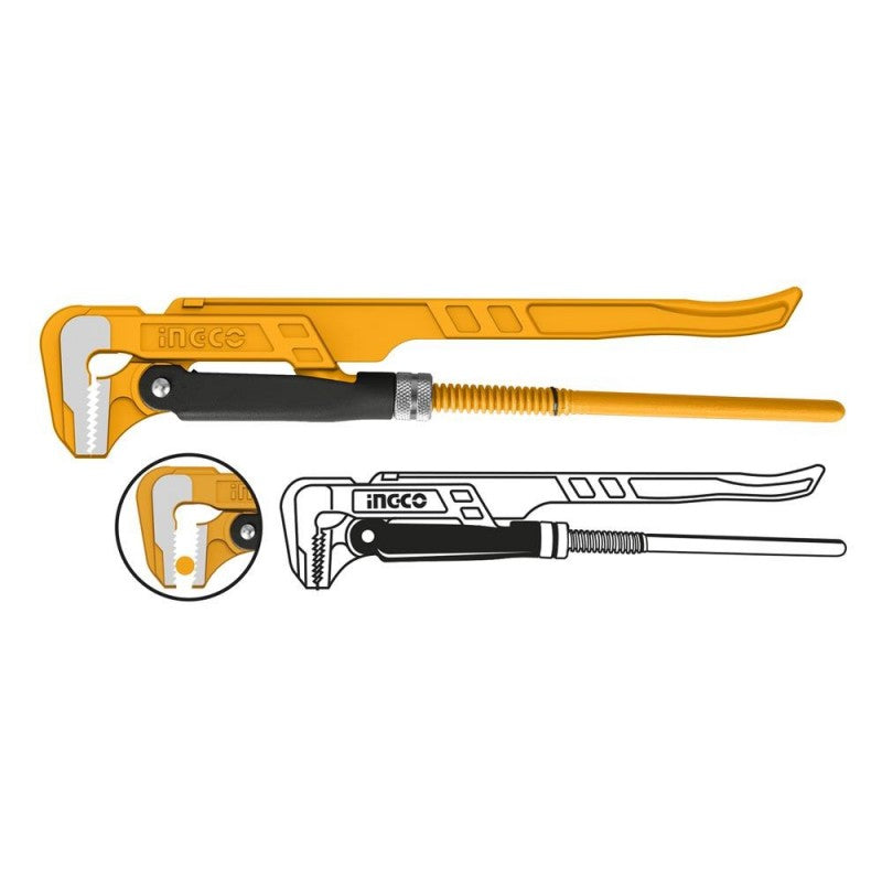 Giratubi svedese 90° Ingco