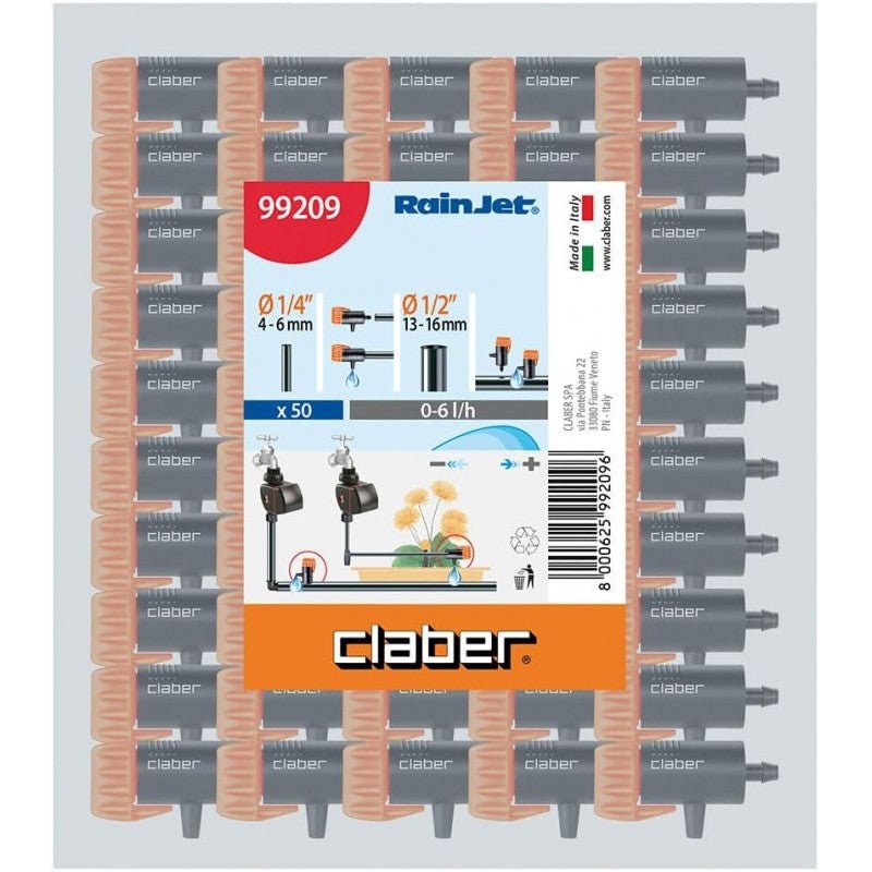 Gocciolatoio terminale Da 0 - 6 L/h - 50 Pz - Perrone Shop
