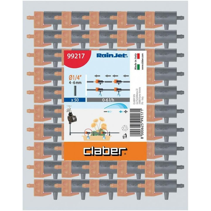 Gocciolatore in Linea da 0-6 l/h - 50pz