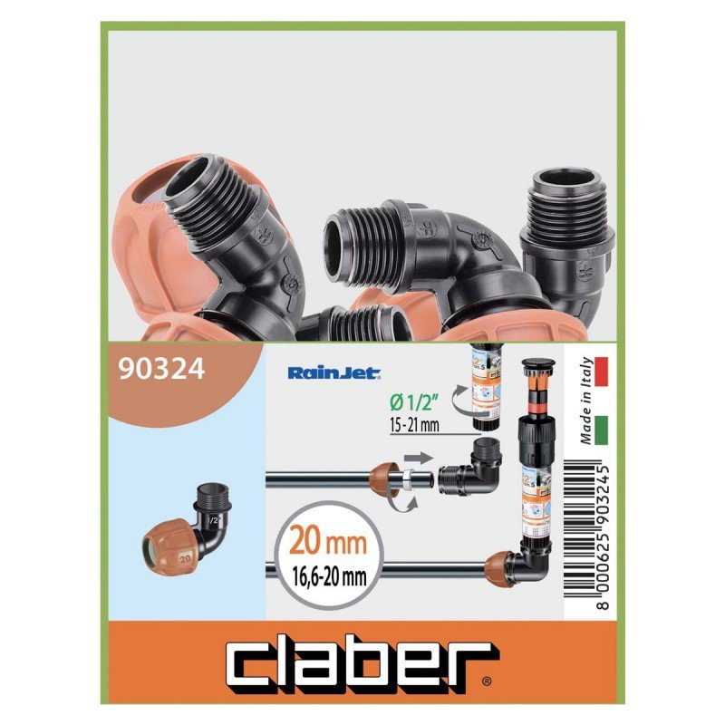 Gomito Mm 20 Filetto 1/2 Pollice - Perrone Shop