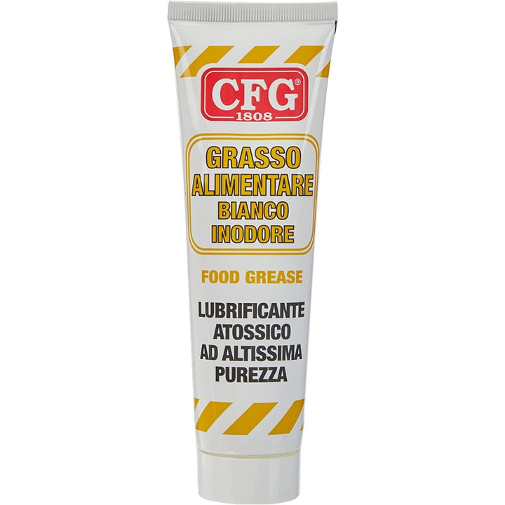 Grasso alimentare inodore bianco tubo ml125