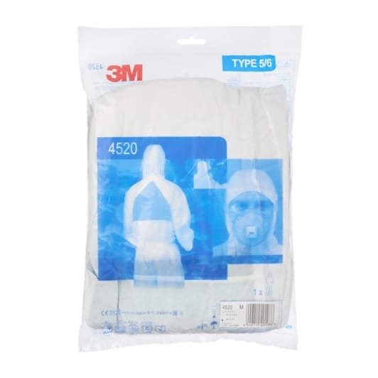 Tuta Protettiva Monouso 3M 4520 | Protezione Polveri e Liquidi - Perrone Shop