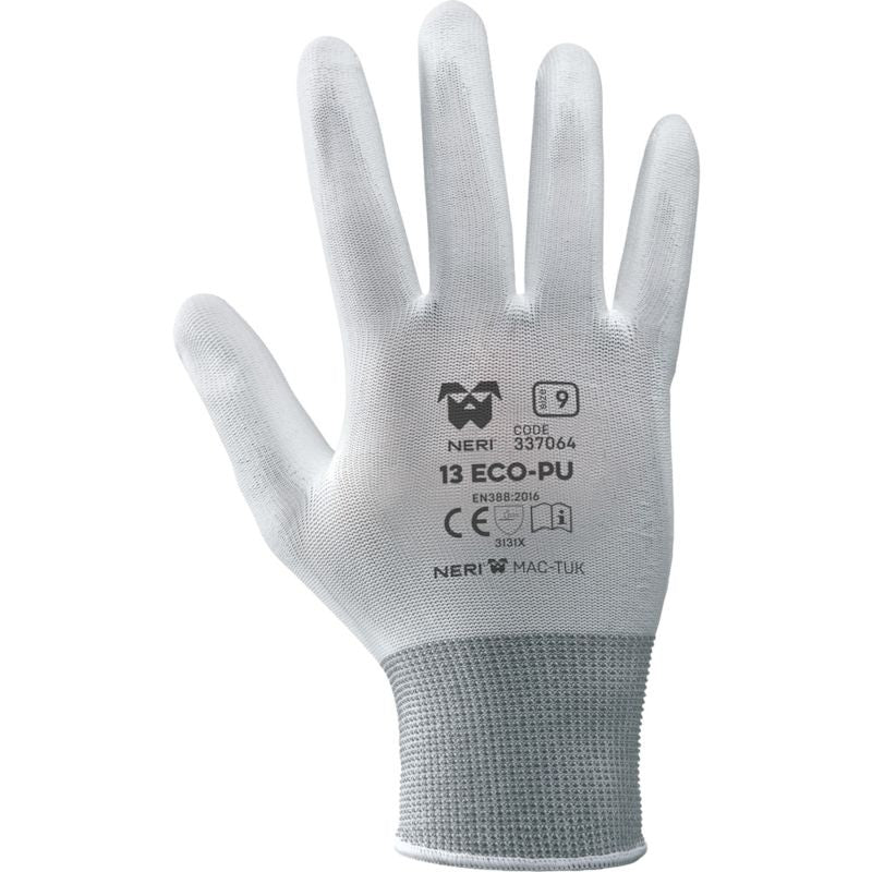 Guanti in filo continuo 13eco pu
