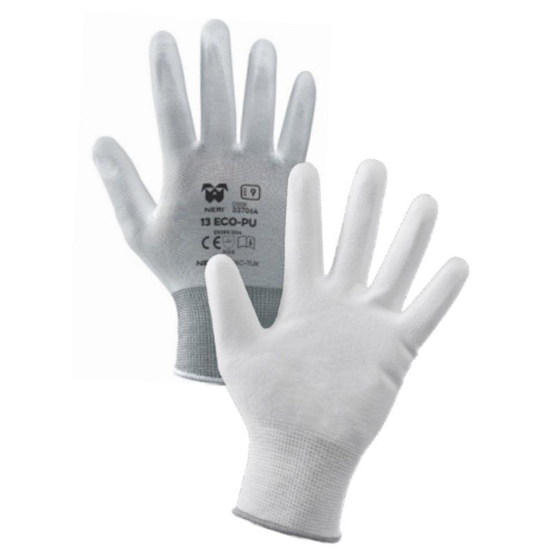 Guanti in filo continuo 13eco pu