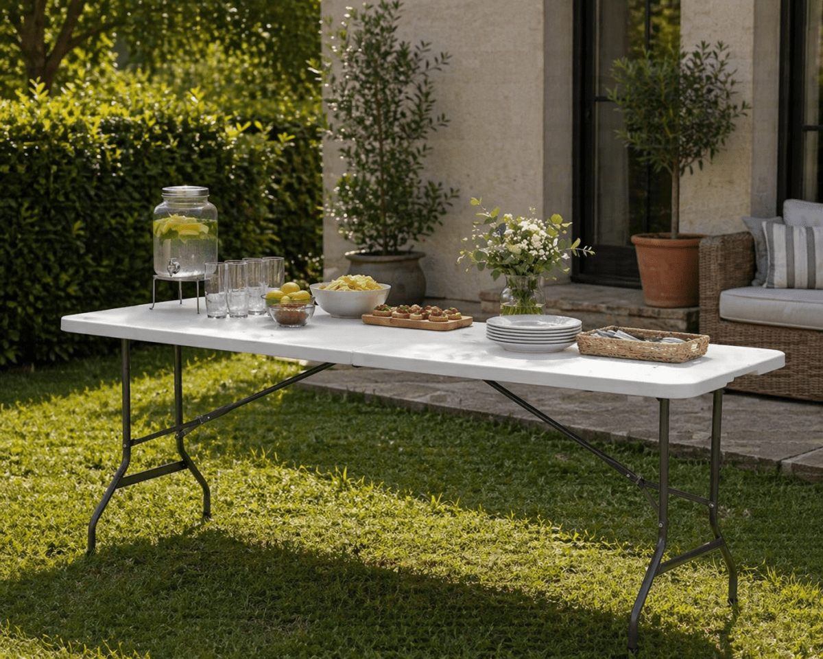 Tavolo pieghevole Half Table Professionale Catering Xone - Perrone Shop