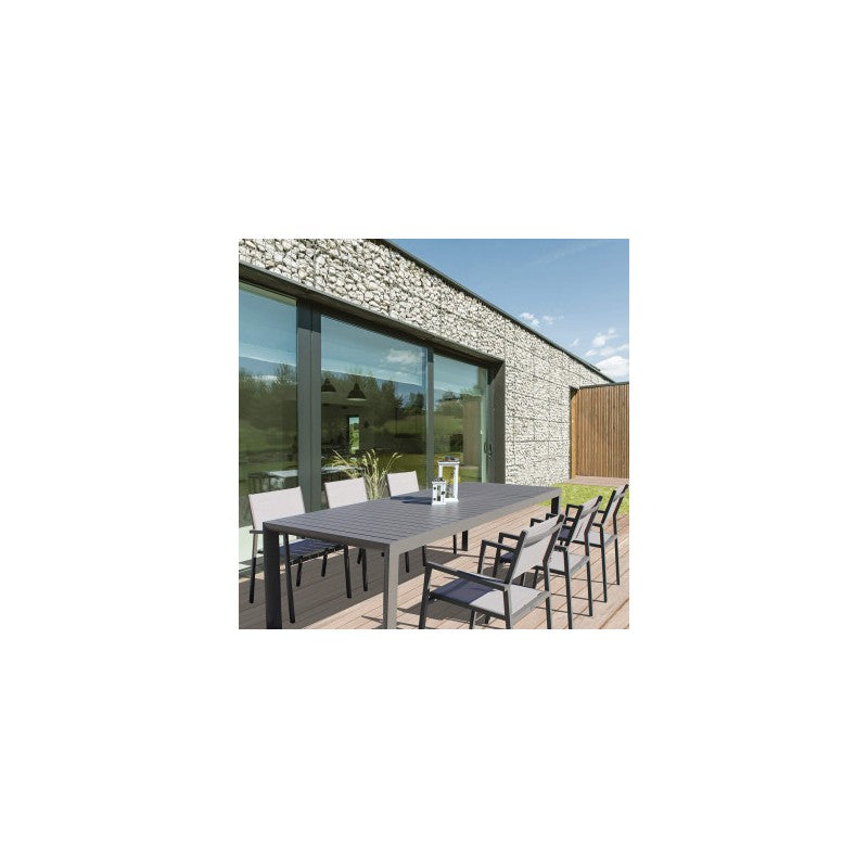 Tavolo da giardino allungabile Houston 160/240x100 cm