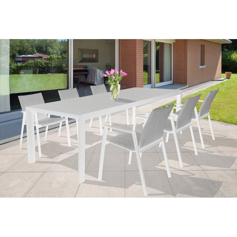 Tavolo da giardino allungabile Houston 160/240x100 cm