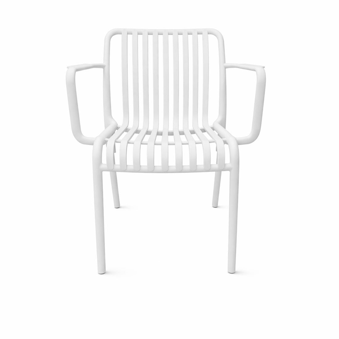 Sedia da giardino con braccioli in polipropilene colorata Ines Xone