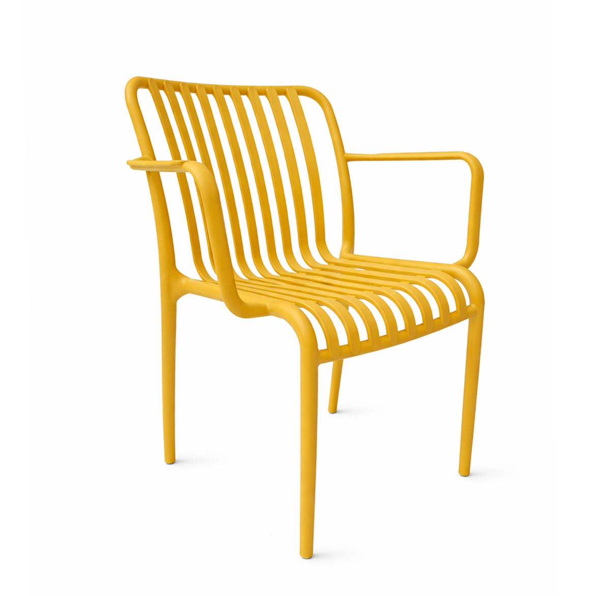 Sedia da giardino moderna con braccioli in polipropilene colorata Ines Xone | Perrone Shop