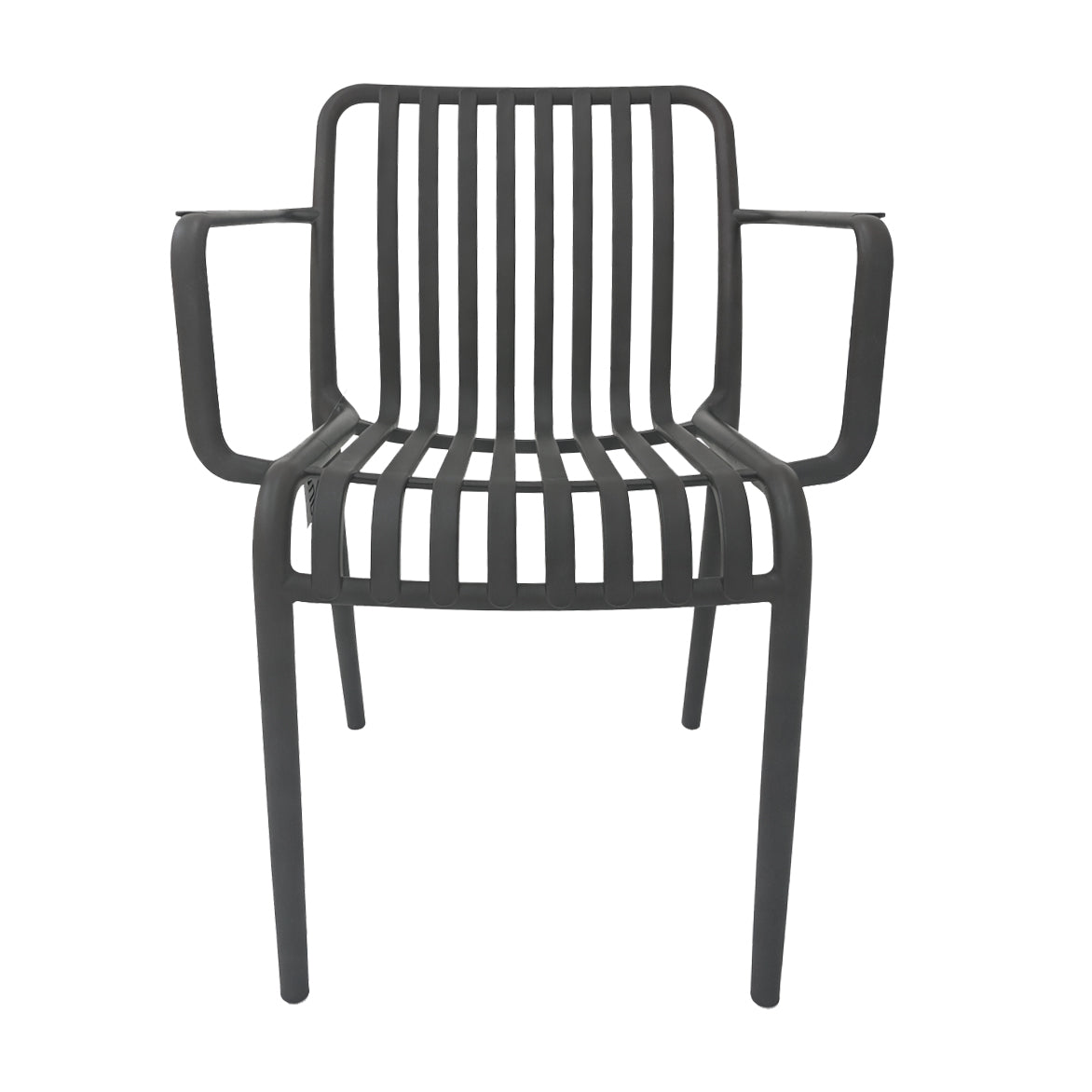 Sedia da giardino con braccioli in polipropilene colorata Ines Xone