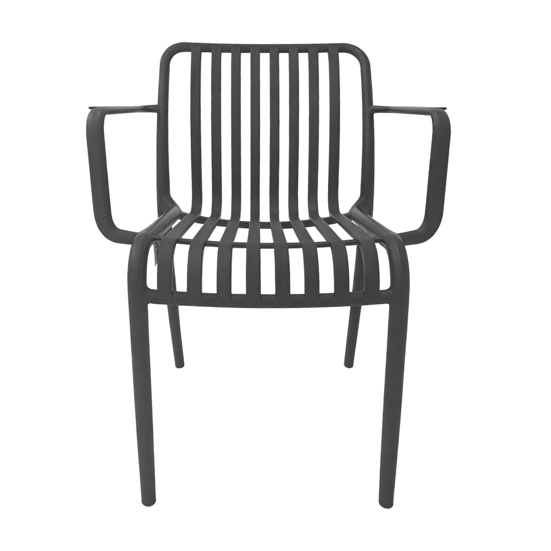 Sedia da giardino con braccioli in polipropilene colorata Ines Xone