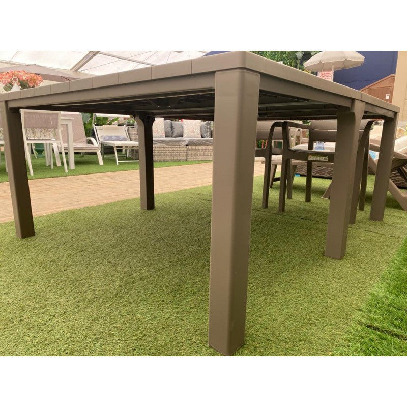 Tavolo da giardino doppio cappuccino Julie