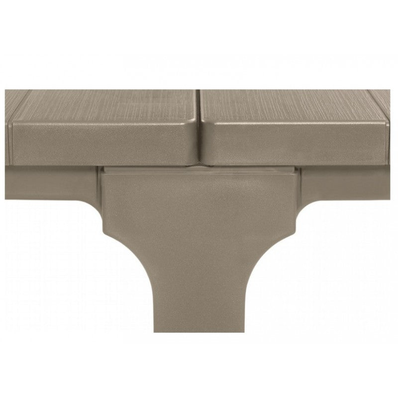 Tavolo da giardino doppio cappuccino Julie