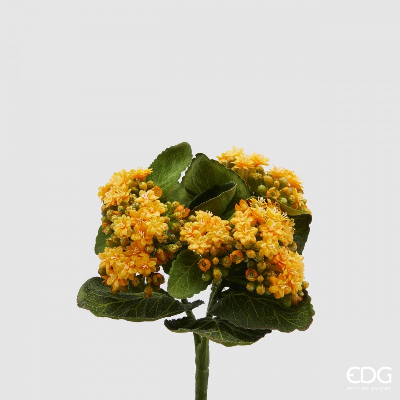 Pianta artificiale di Kalanchoe 20h cm EDG