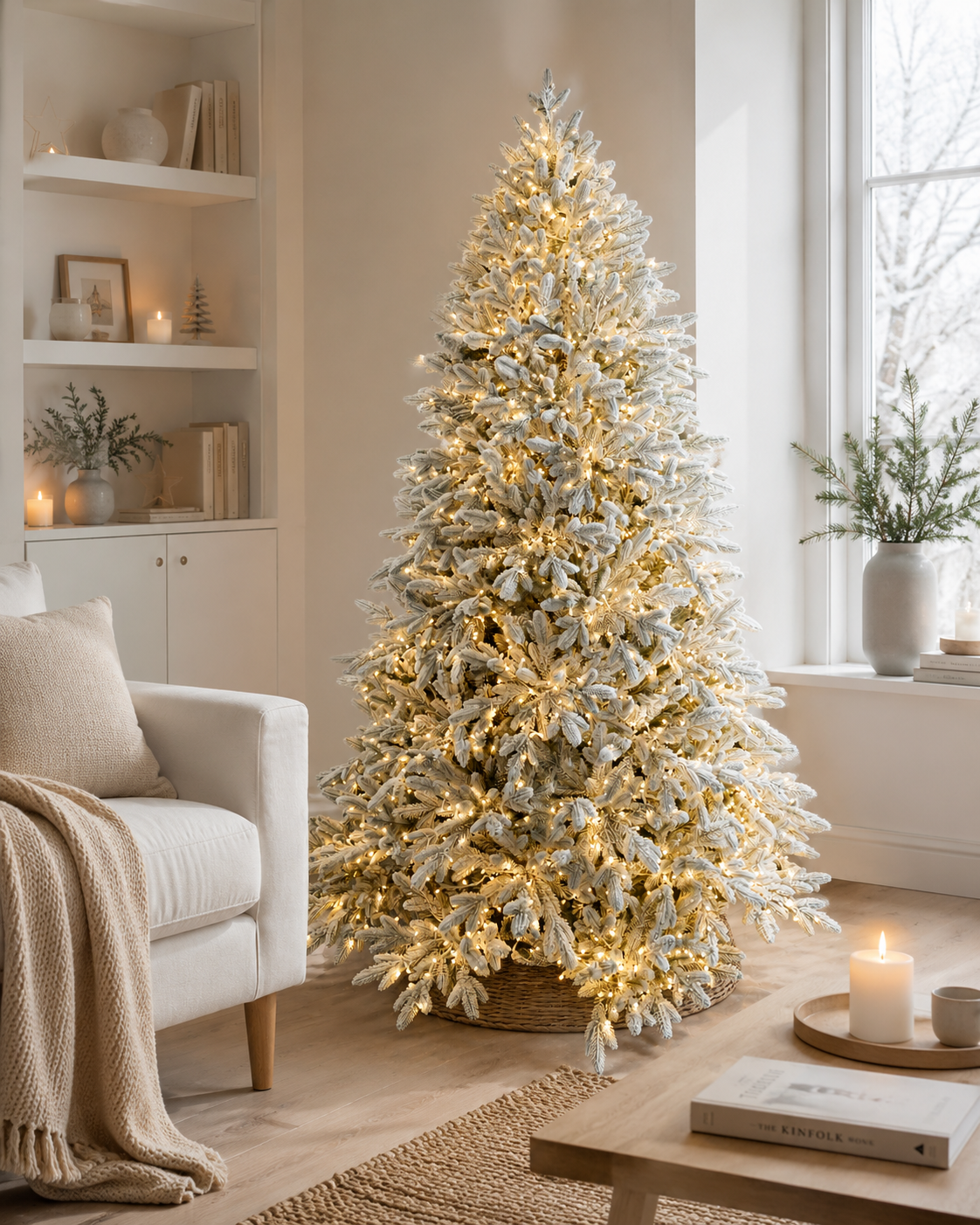 Albero di Natale Innevato Kendric con Led Integrati | Xone