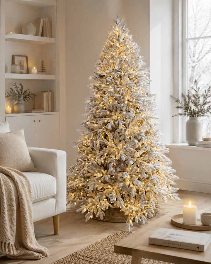 Albero di Natale Innevato Kendric con Led Integrati | Xone - Perrone Shop
