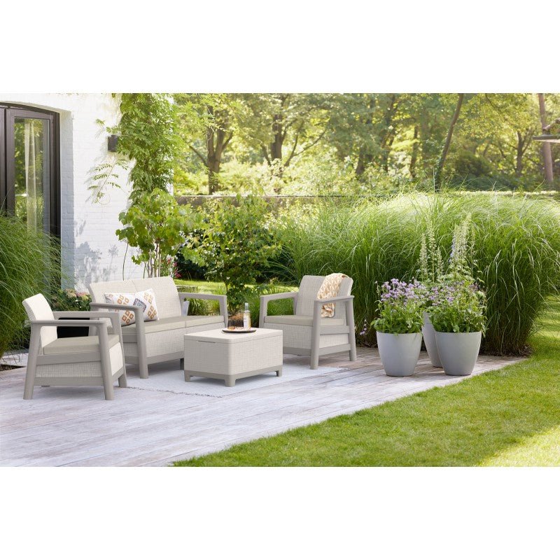 Set Scandi lounge linea Storage Sabbia - Perrone Shop