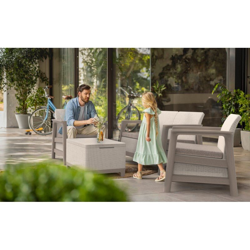 Set Scandi lounge linea Storage Sabbia - Perrone Shop