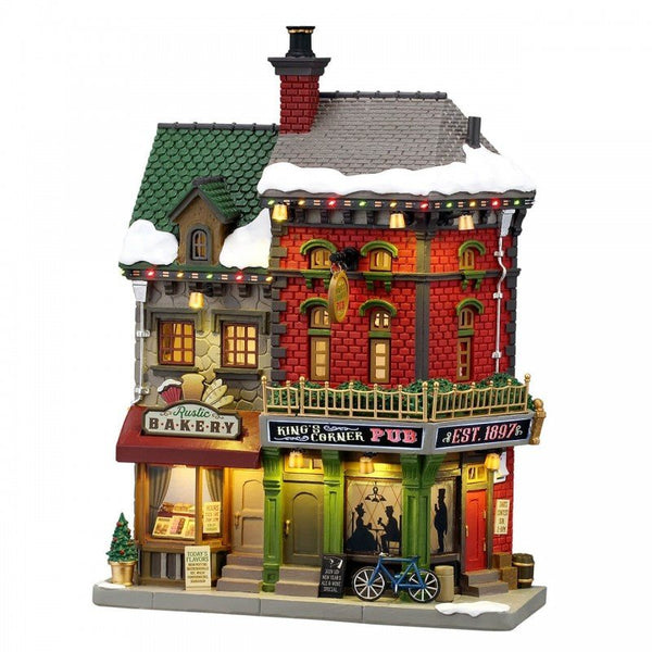 Facciata Pub l'angolo del Re | Lemax - Perrone Shop