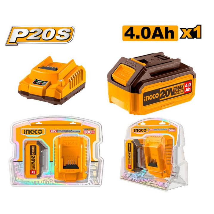 Kit Batteria + Caricabatterie 4ah (fbli2002+fcli2001e)