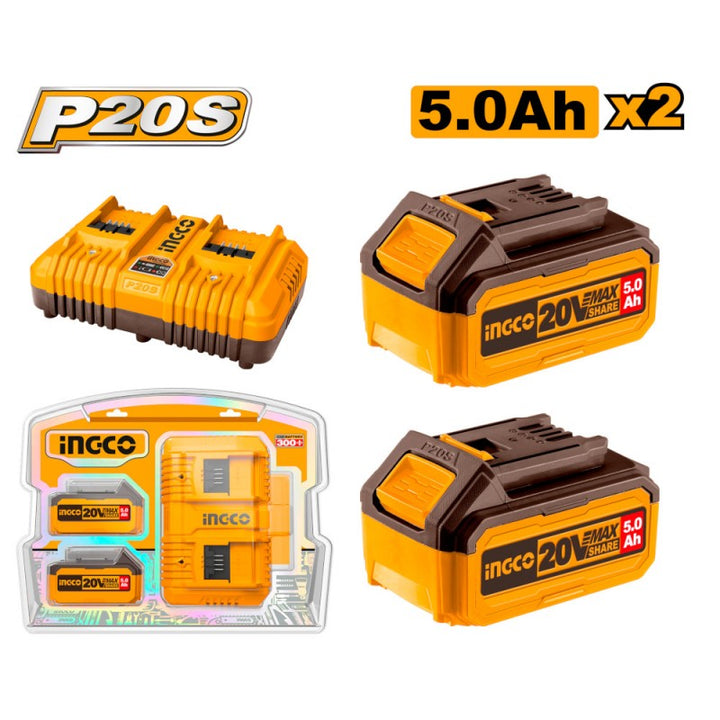 Kit Batteria + Caricabatterie 5ah (FBLI2003+FCLI2034E)