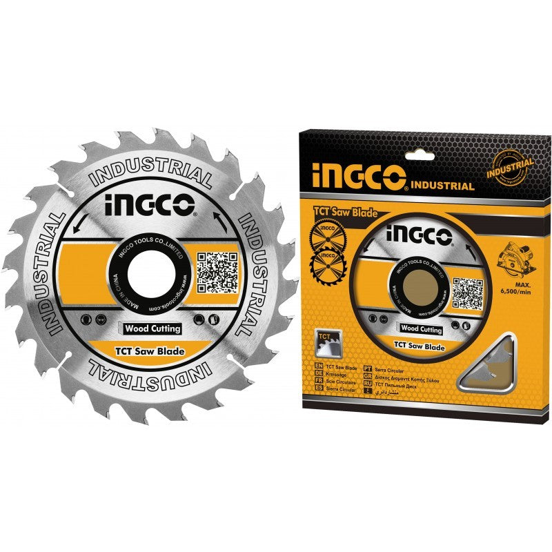 Disco ricambio per sega circolare Ingco TCT 165 mm 24T