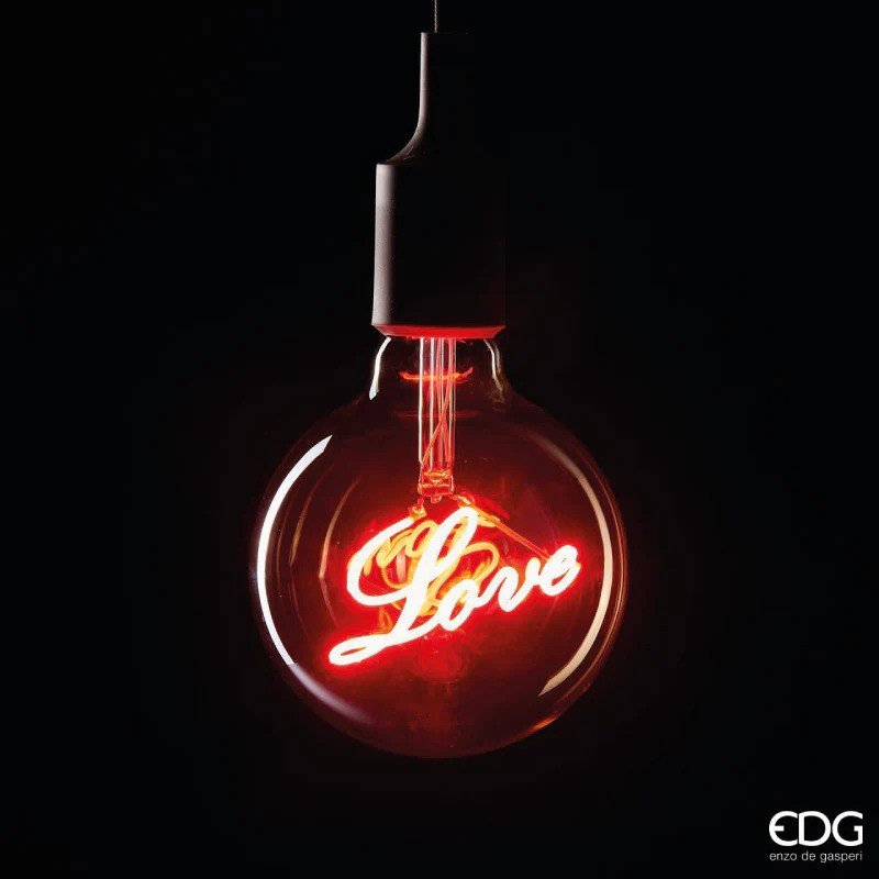 Lampadina Love Led D06 Red| EDG - Perrone Shop