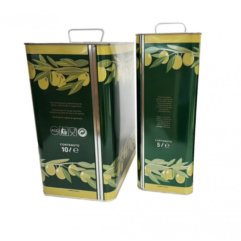 Latta per Olio in Metallo