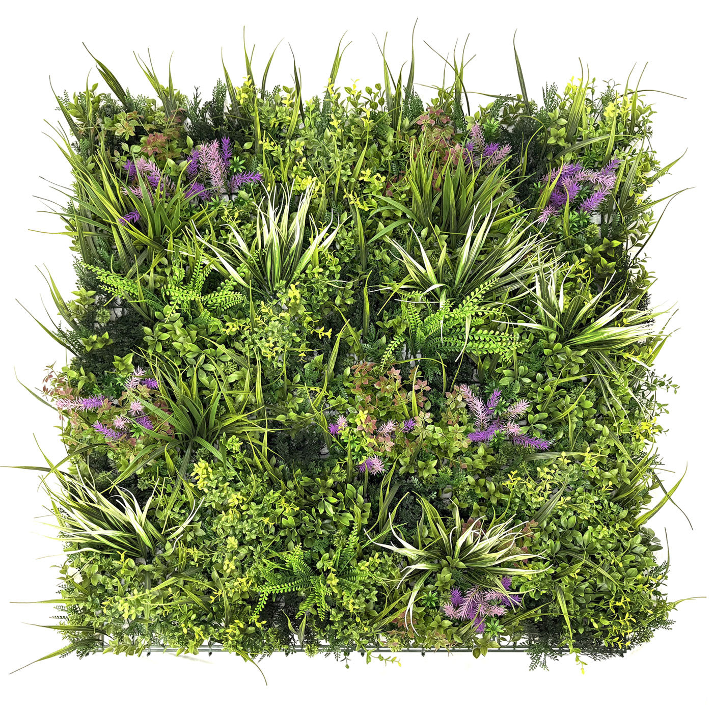 Siepe Artificiale 3D Lavanda 100x100 cm | Xone