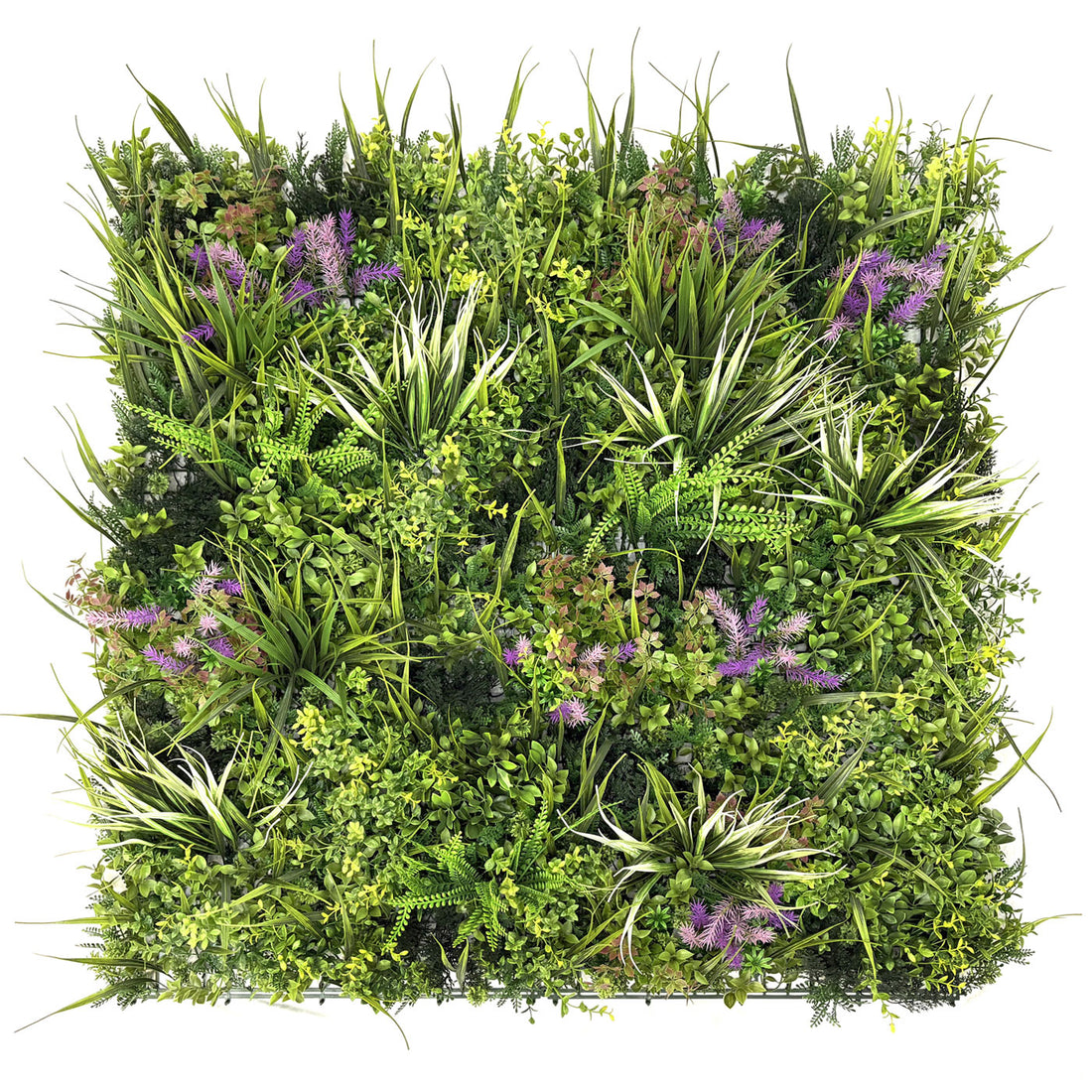 Siepe Artificiale 3D Lavanda 100x100 cm | Xone