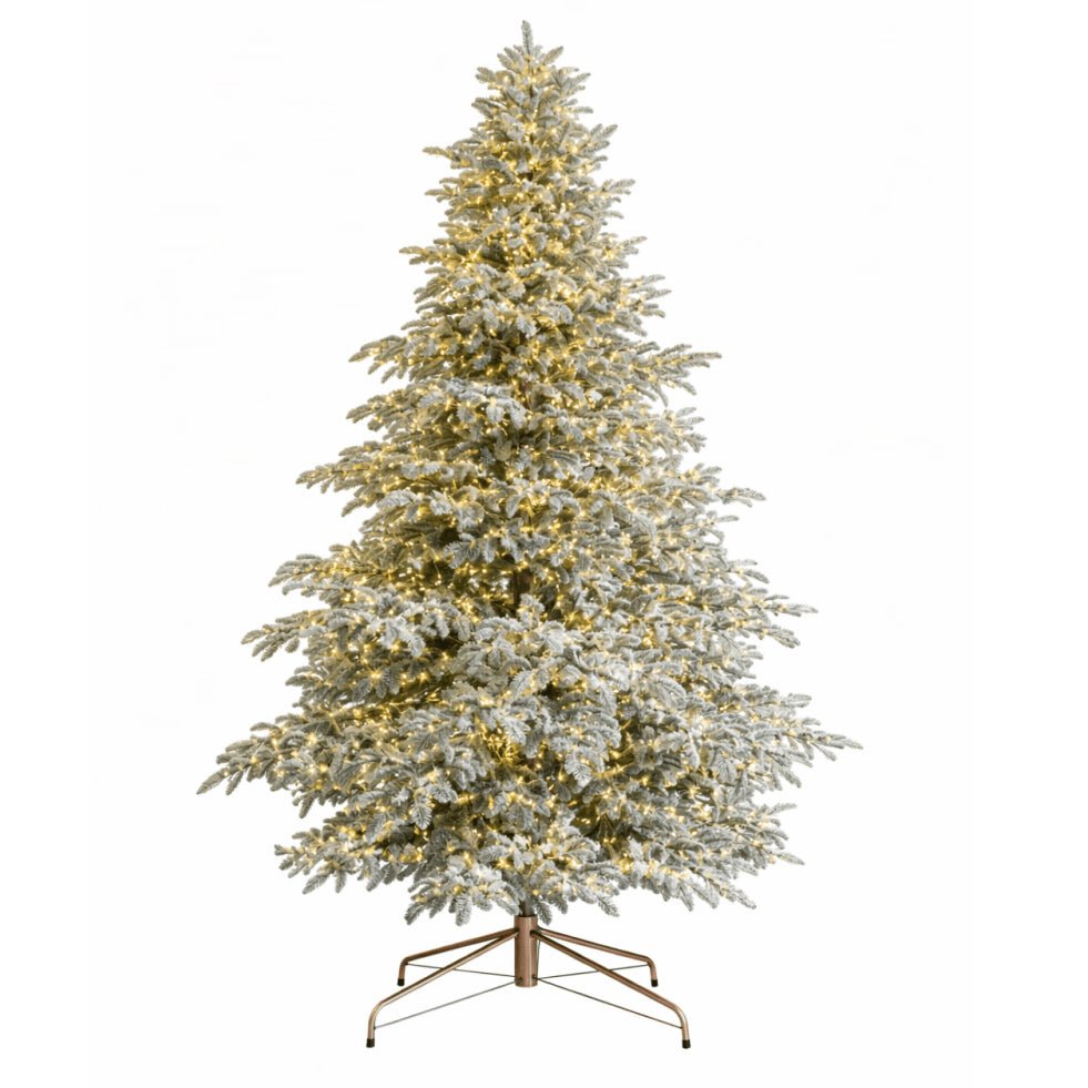 Albero di Natale Rockefeller LED Innevato by Salvatore Izzo - Perrone Shop