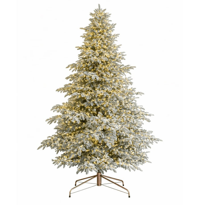Albero di Natale Rockefeller LED Innevato by Salvatore Izzo - Perrone Shop