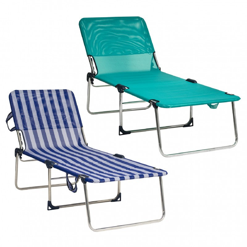 Lettino prendisole in alluminio Cama Alco