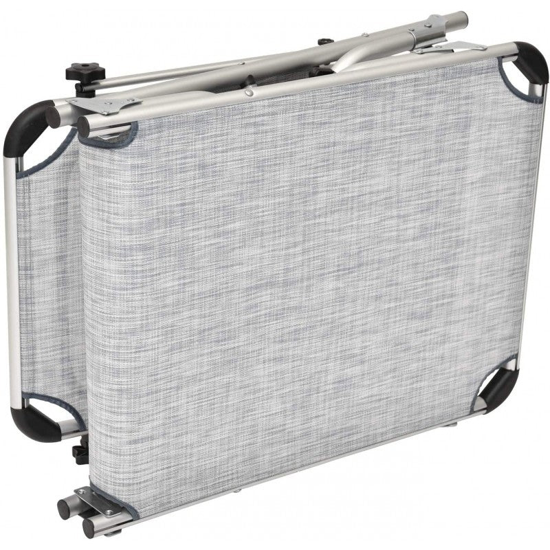 Lettino prendisole pieghevole grigio Xone