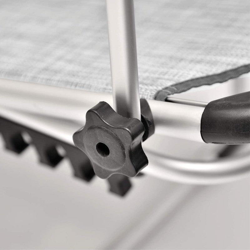 Lettino prendisole pieghevole grigio Xone